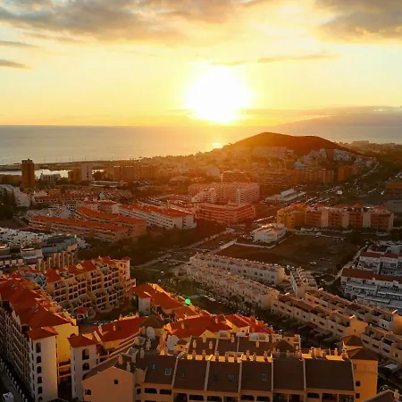 Spacious 3-bedroom Apartment, Ac, Priv Parking, Heated Pool & Ocean View In Castle Harbour, Arona * Los Cristianos (Tenerife)